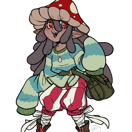 Chibi Fullbody, Unshaded