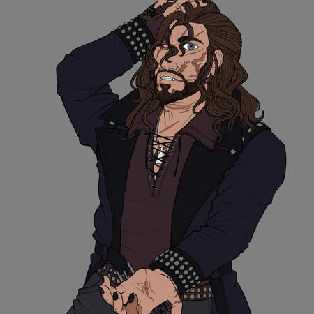 Half Body, Unshaded Half Body, Unshaded