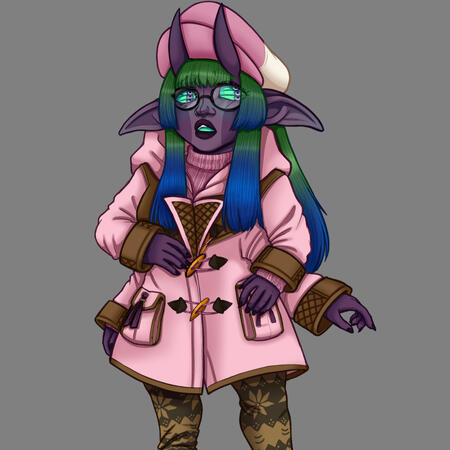 Fullbody, Shaded