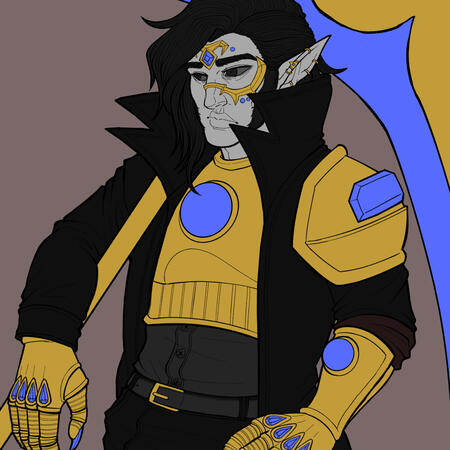 Halfbody Unshaded