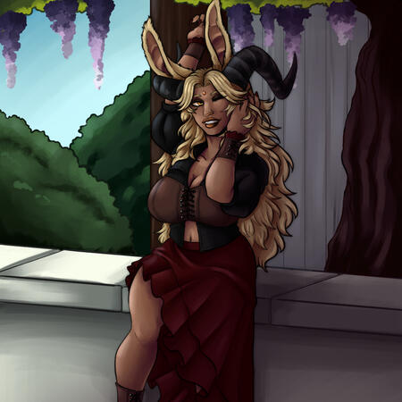 Fullbody Shaded Detailed Background