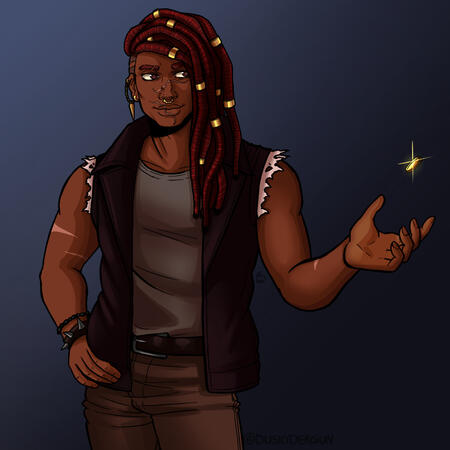 Halfbody Shaded