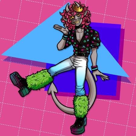 Fullbody Shaded Simple Background