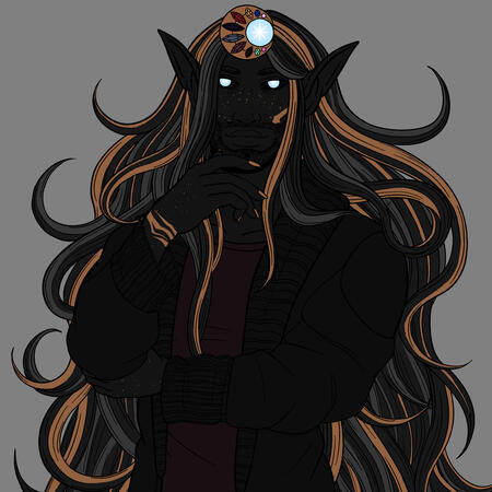 Halfbody Unshaded